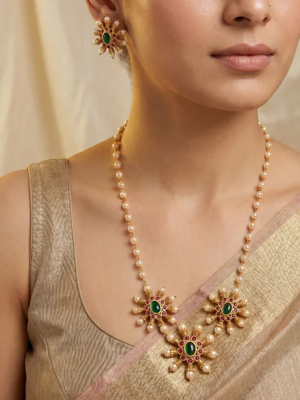 Kasol_Statement_Kempu_Necklace_Set