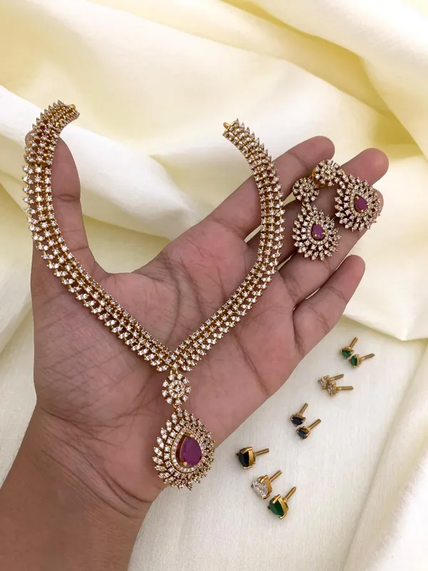 Royal_Ad_stone_matte_finish_Changeable_Necklace_set