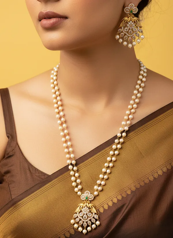ANIL_DOUBLE_LAYER_PEARL_MALA_SET