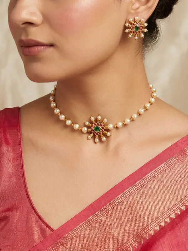 Simple_&_Elegant_kemp_stone_Chokerset
