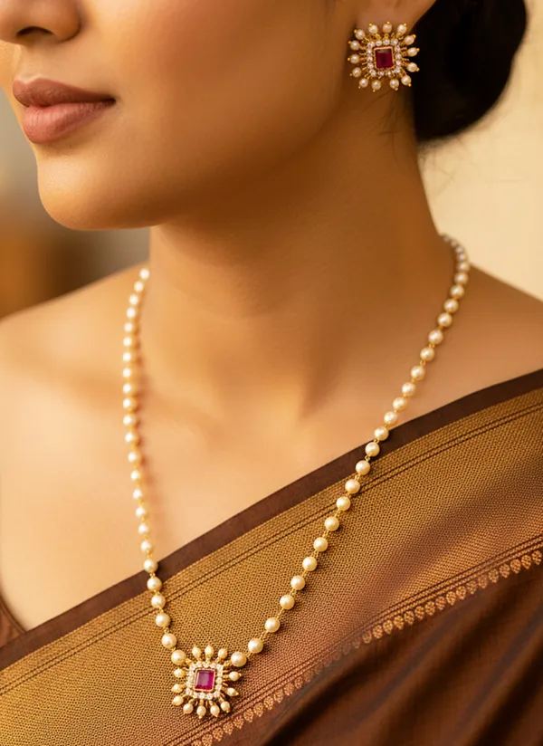 MIANA_PEARL_STRING_NECKLACE_SET