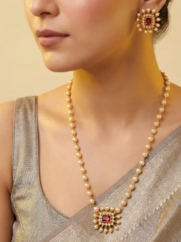 MIANA_PEARL_STRING_NECKLACE_SET