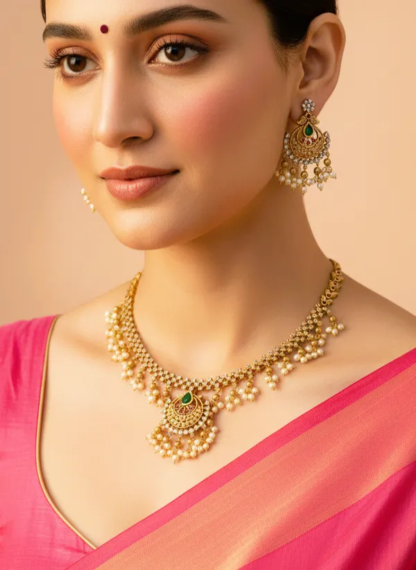 SAMARA_ANTIQUE_NECKLACE_SET