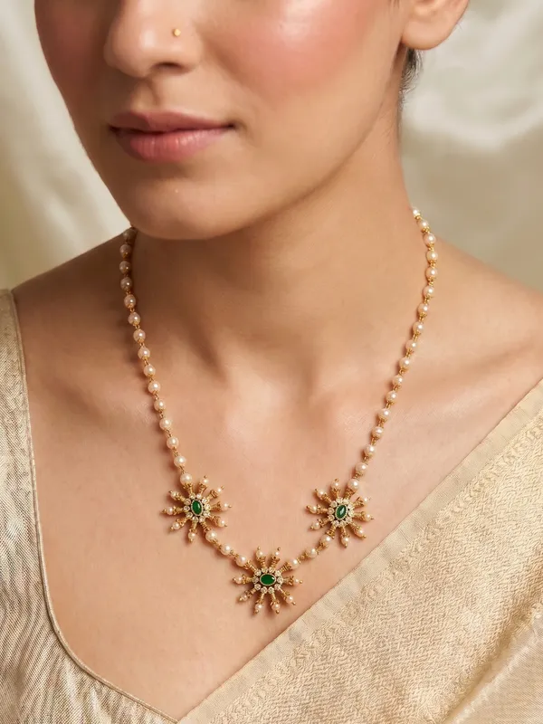 Entha_Statement_Kempu_Necklace