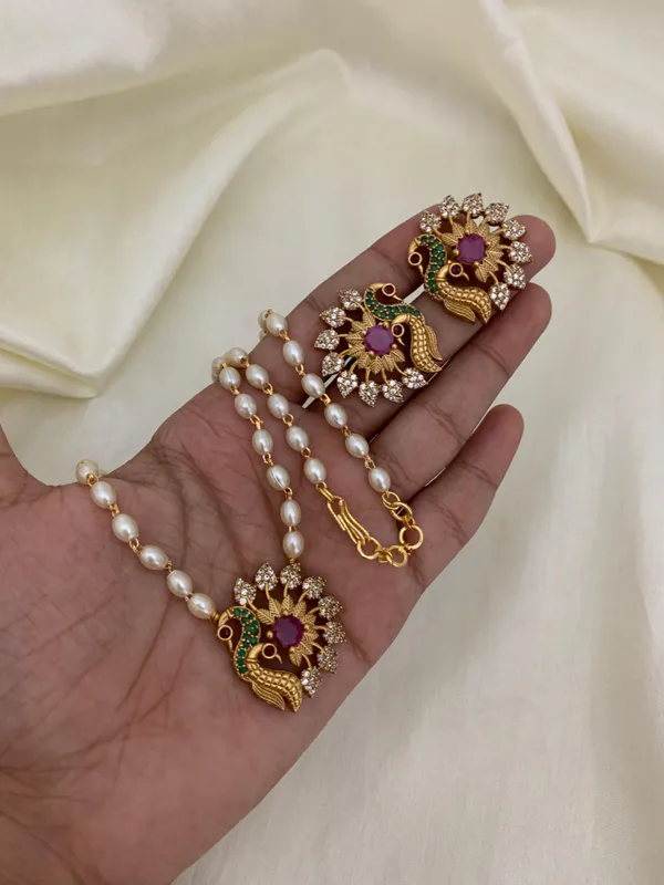 SHIKA___PEARL_STRING_NECKLACE_SET