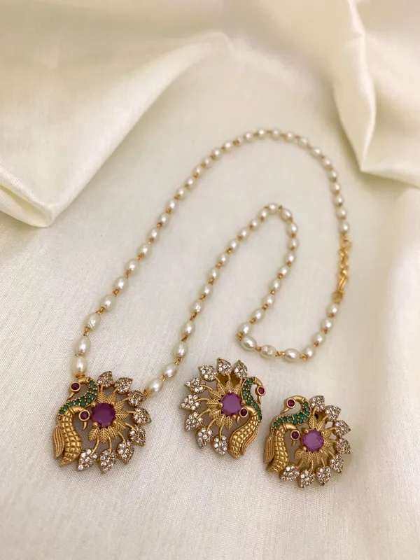 SHIKA___PEARL_STRING_NECKLACE_SET