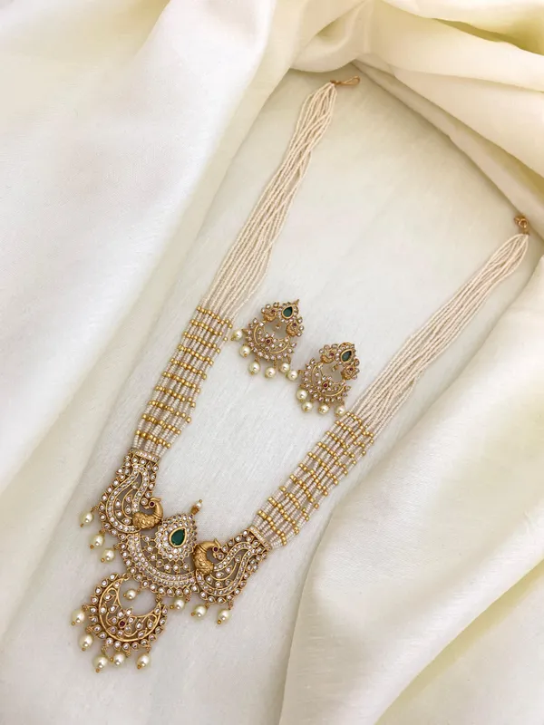 AHAANA_ANTIQUE_LONG_HARAM_SET
