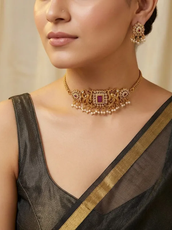 Akshi_Antique_Choker_Set