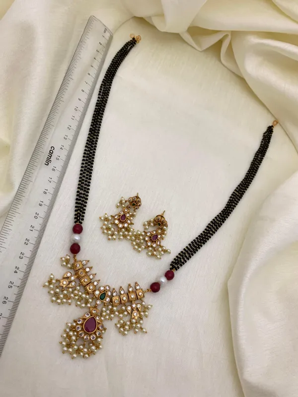Premium_Guttapusalu_Pendant_with_Mangalsutra_set