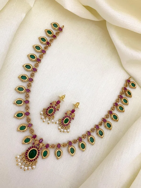 Ethnic_Palakka_Necklace_set