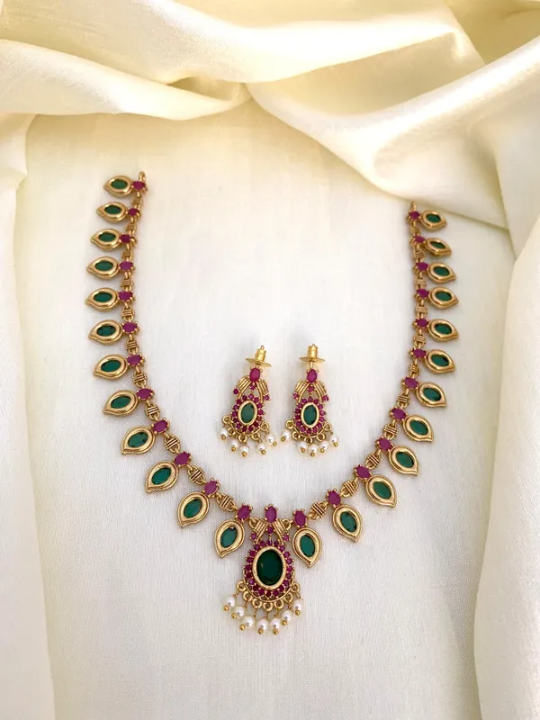 Ethnic_Palakka_Necklace_set