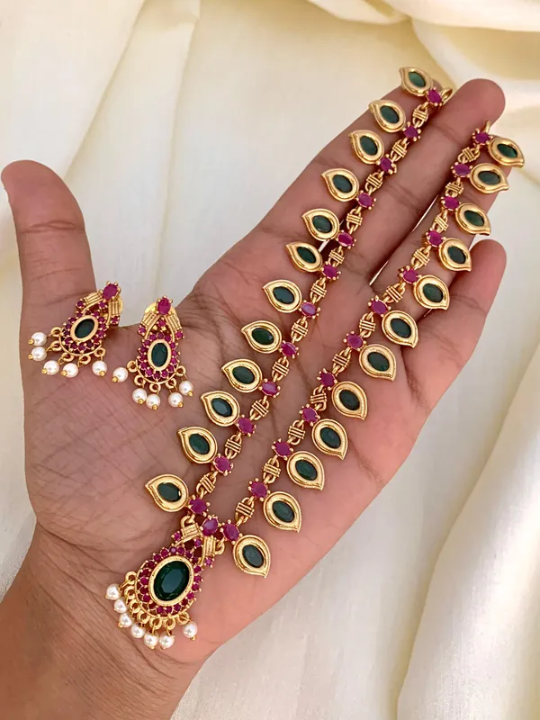 Ethnic_Palakka_Necklace_set