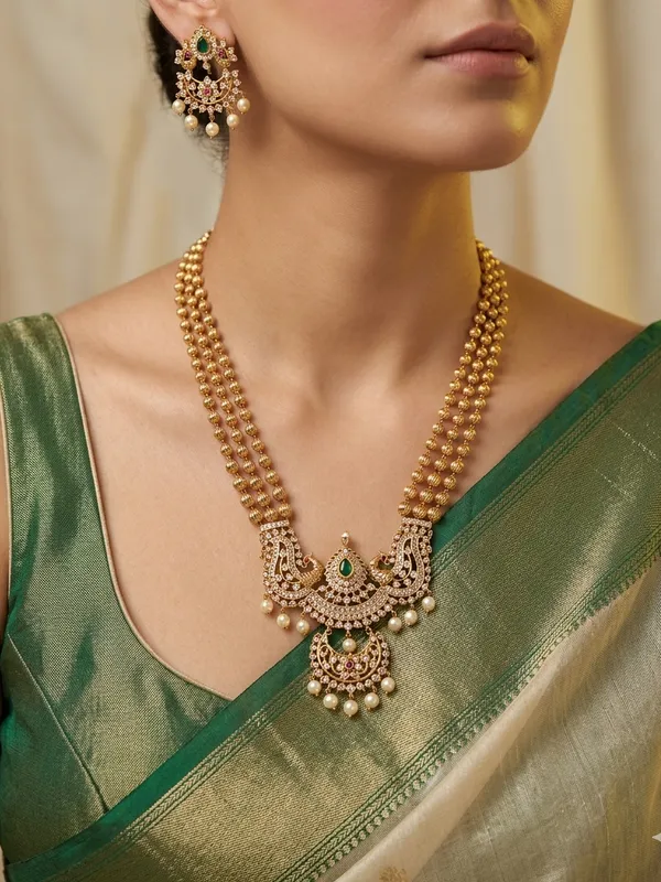 Premium_CZ_Peacock_Layered_Haram_Set