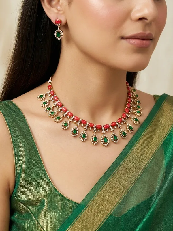 EMERALD_MUNGA_STONE__NECKLACE_SET