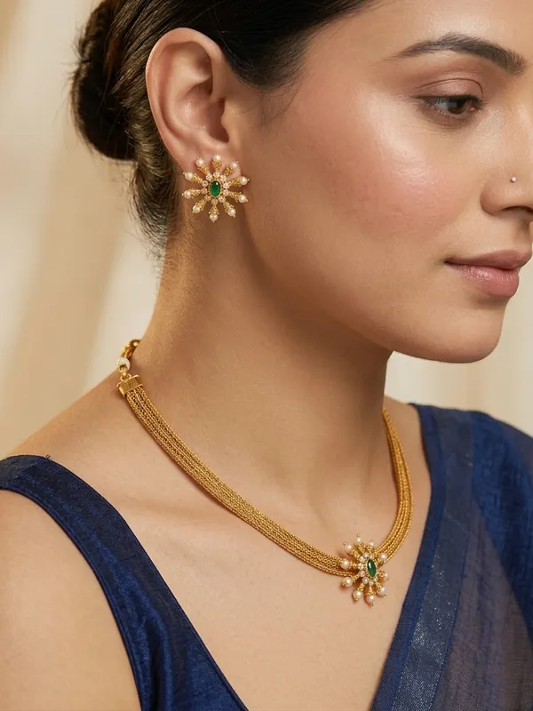 Trendy_Chain_style_Necklace_set