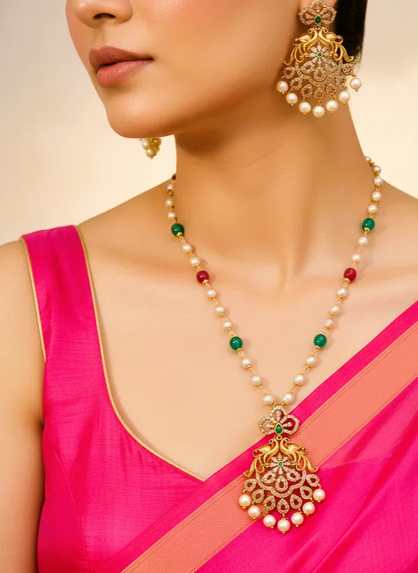 TILBURRY_GEMS_&_PEARL_PENDENT_SET