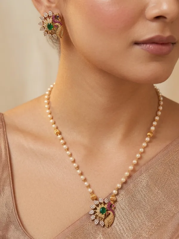 DIYA___PEARL_STRING_NECKLACE_SET