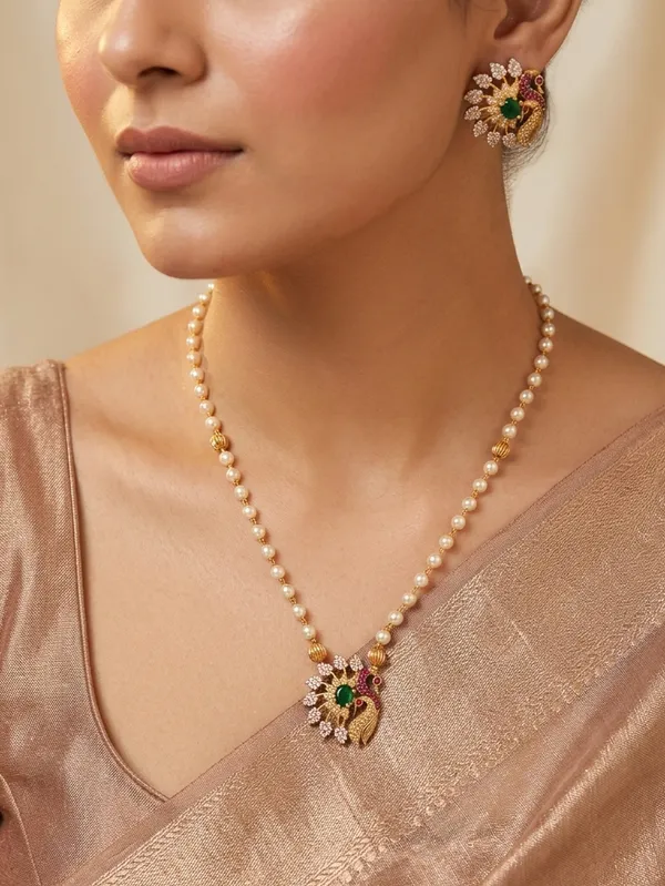 DIYA___PEARL_STRING_NECKLACE_SET