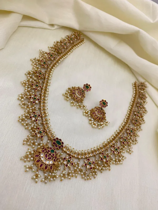 MINAL_ANTIQUE_LONG_NECKLACE_SET
