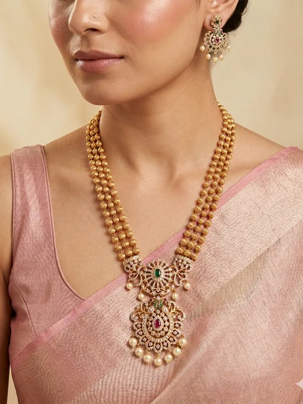 Intricate_CZ_Floral_Cluster_Layered_Haram_Set