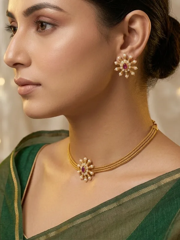 Trendy_Chain_style_Necklace_set