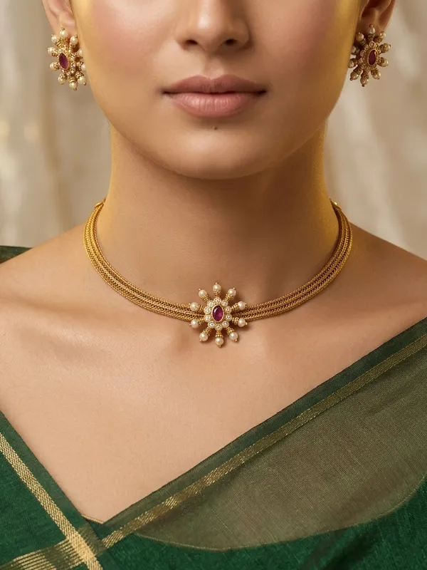 Trendy_Chain_style_Necklace_set