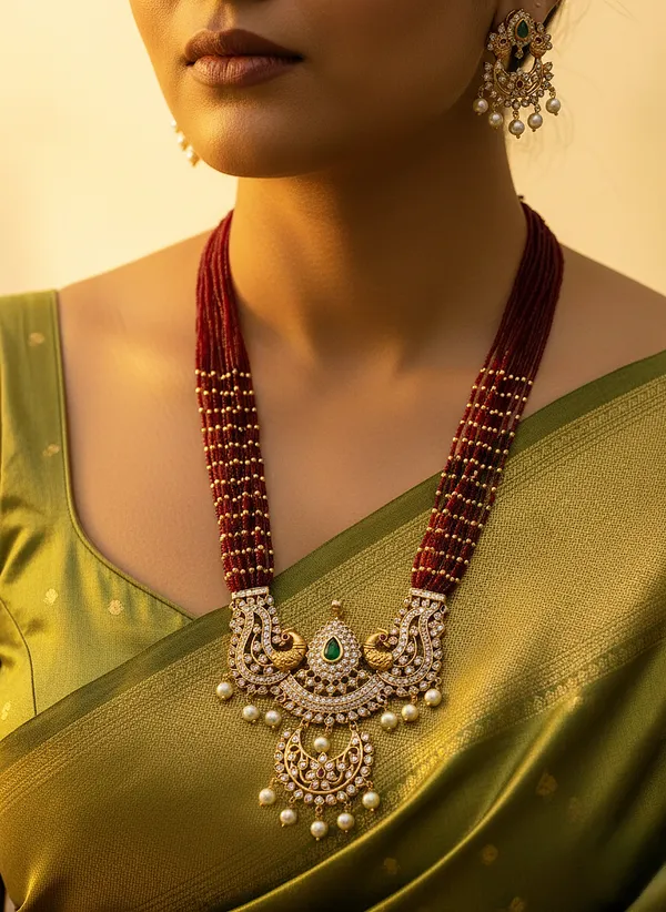 SEHER_ANTIQUE_LONG_HARAM_SET