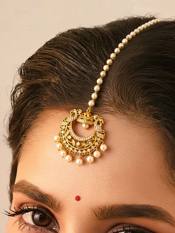 Naishi_Antique_Maang_Tikka