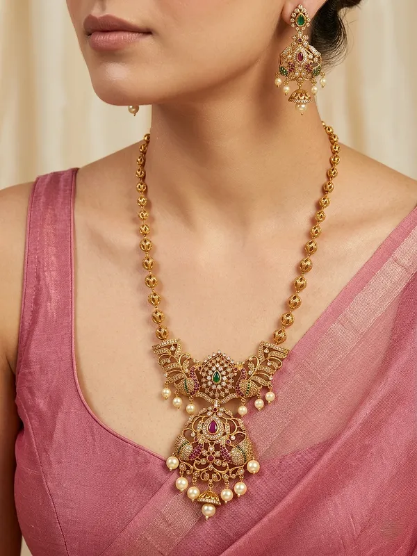 Driti_Peacock_Antique_Lotus_Mala_Set