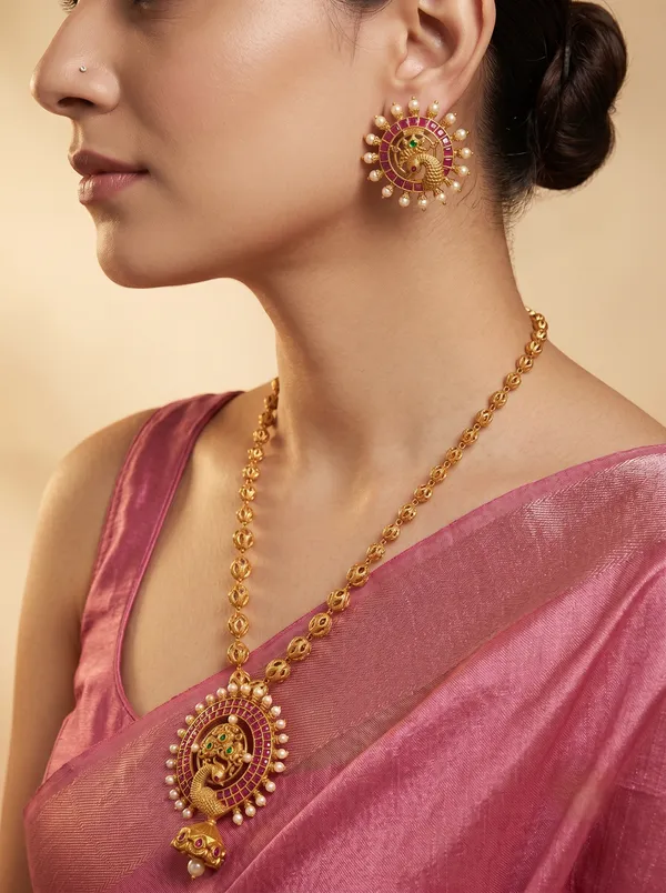 Mesha_Antique_Ball_Chain_Necklace