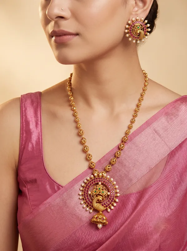 Mesha_Antique_Ball_Chain_Necklace