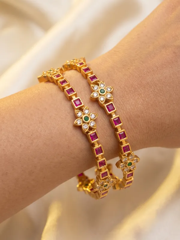 Darsha_Antique_Kempu__Bangles