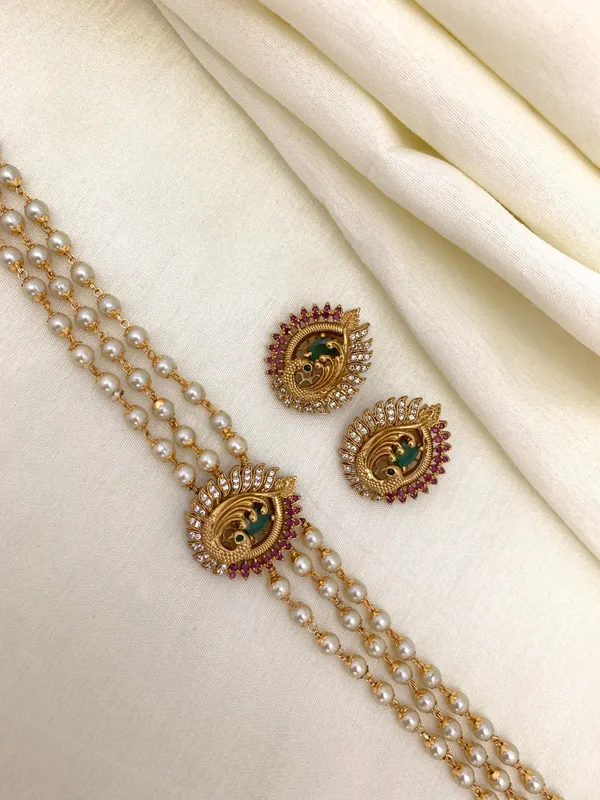 Premium_Peacock_designed_Choker_set