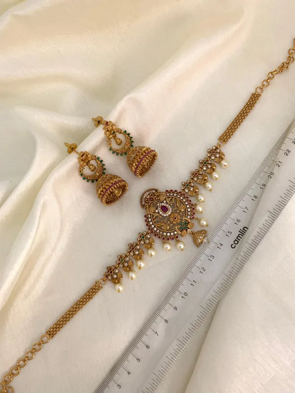 Trendy_Matte_finish_High_raise_Choker_set