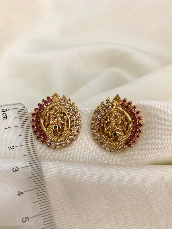 Radha_Krishna_Antique_Stud_Earrings