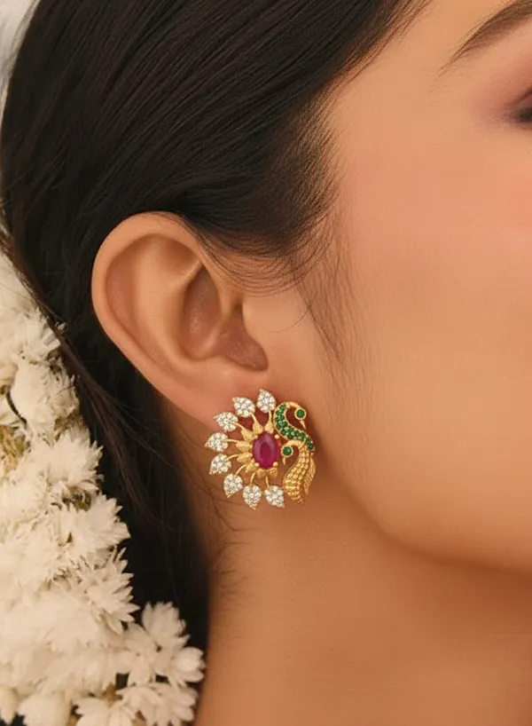 LYRA_ANTIQUE_EAR_STUD