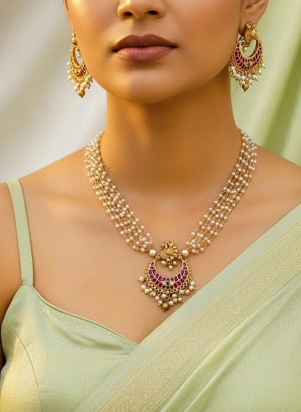 LIZZA_PEARL_CHOKER_SET