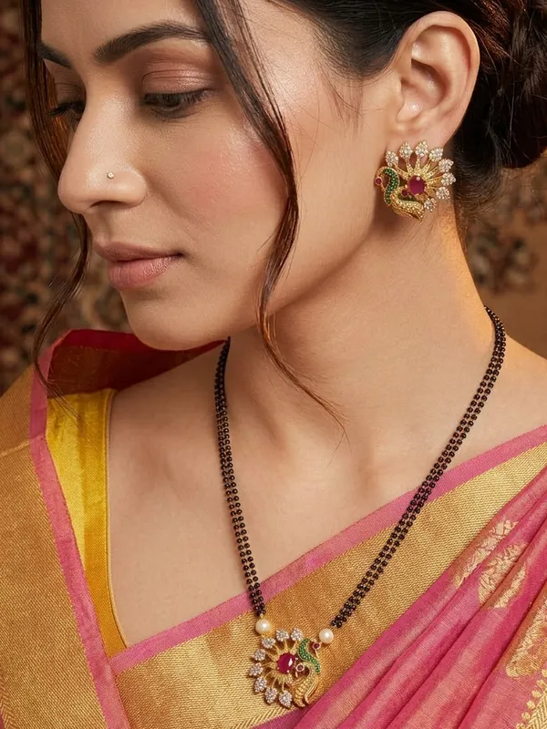 Mirana__Peacock_Mangalsutra_Set