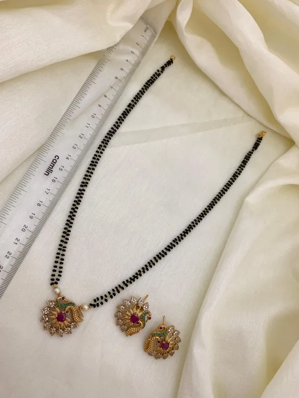 Mirana__Peacock_Mangalsutra_Set