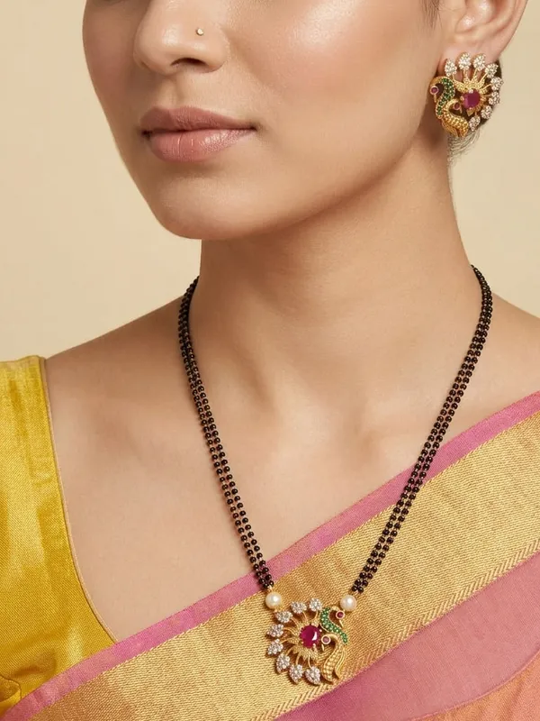 Mirana__Peacock_Mangalsutra_Set