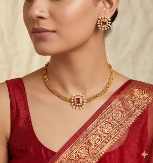 Gorgeous_Chain_style_Necklace_set
