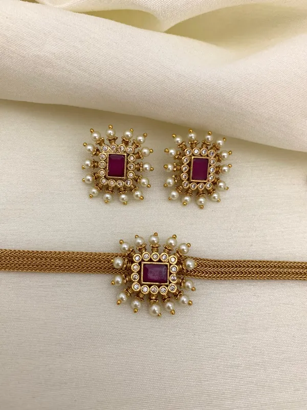 Gorgeous_Chain_style_Necklace_set