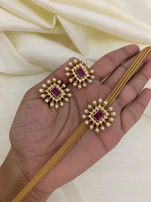 Gorgeous_Chain_style_Necklace_set
