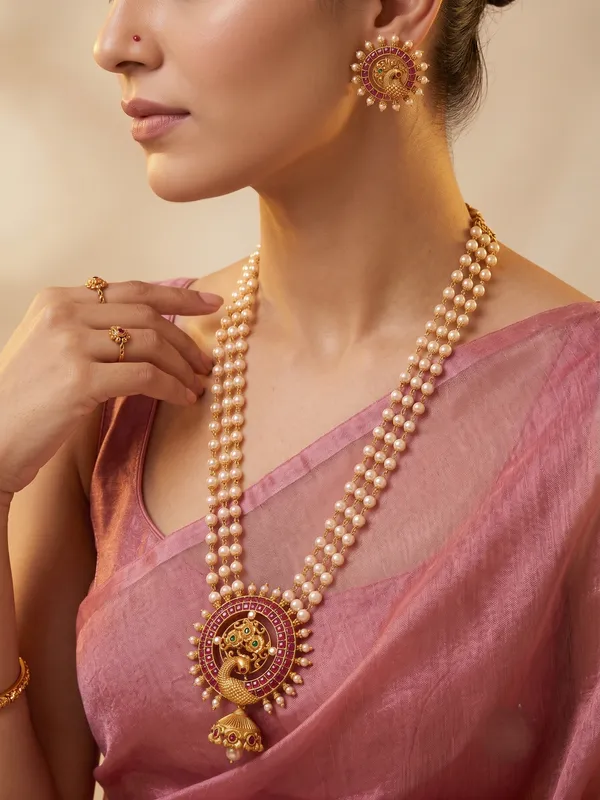 Mukti_Statement_Pearl_String_Necklace