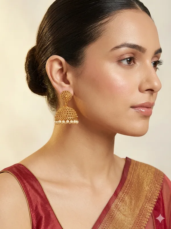 Abishta_Antique_Jhumka_Earrings