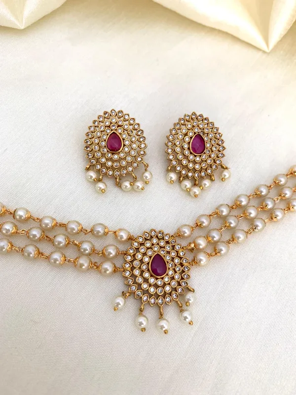 Exclusive_Ad_matte_finish_Choker_set