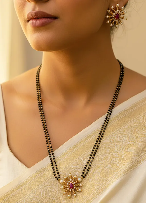Simple_&_Elegant_Pendant_with_Mangalsutra_set