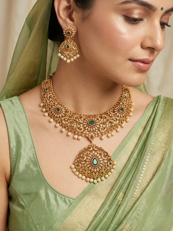 AVISHA_ANTIQUE_NECKLACE_SET