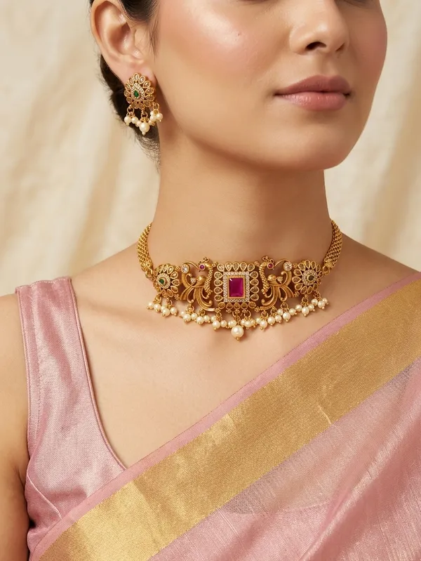Akshi_Antique_Choker_Set