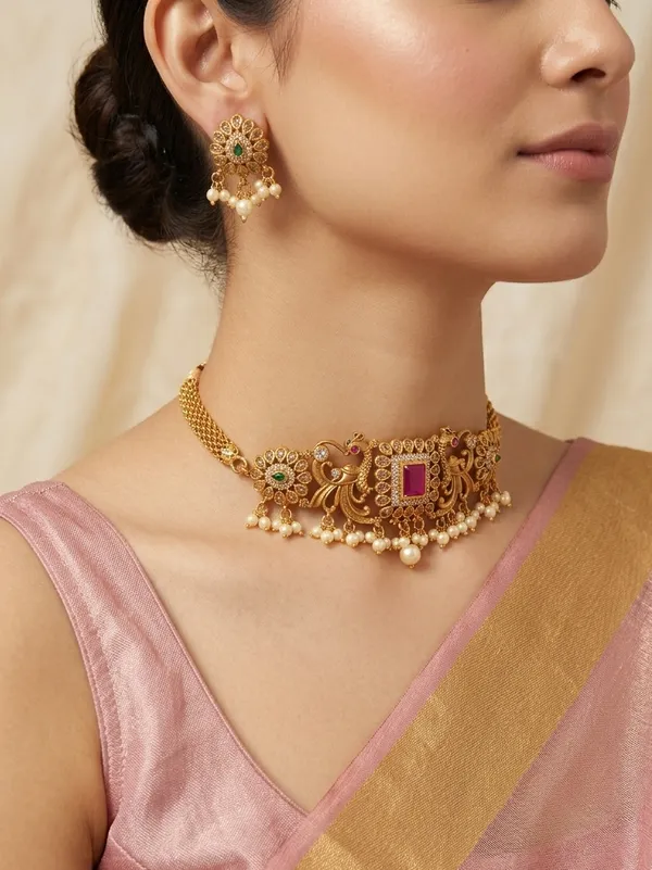 Akshi_Antique_Choker_Set